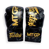 MTGP X Fairtex Black or White Pattern Lace-Up Boxing Gloves