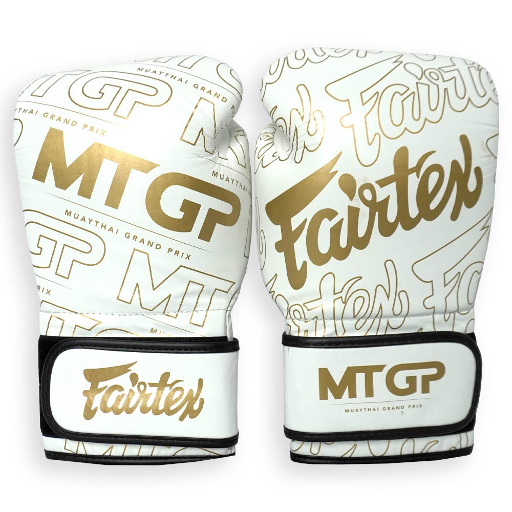 MTGP X Fairtex Black or White Logo Velcro Boxing Gloves – Exo-Fitness
