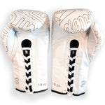 MTGP X Fairtex Black or White Logo Lace-Up Boxing Gloves