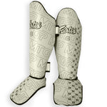 SP5 MTGP x Fairtex Black or White Shin Pads