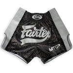 BS Fairtex X MTGP Black & Grey Muay Thai Shorts