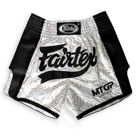 BS Fairtex X MTGP Black Logo Muay Thai Shorts