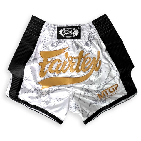 BS Fairtex X MTGP Black Pattern Muay Thai Shorts