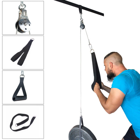 Pulley Cable Machine Attachment System - Exo-Fitness