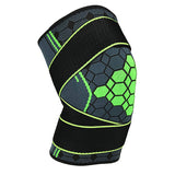 Sports Nylon Jacquard Knee Pads Knitted Protector