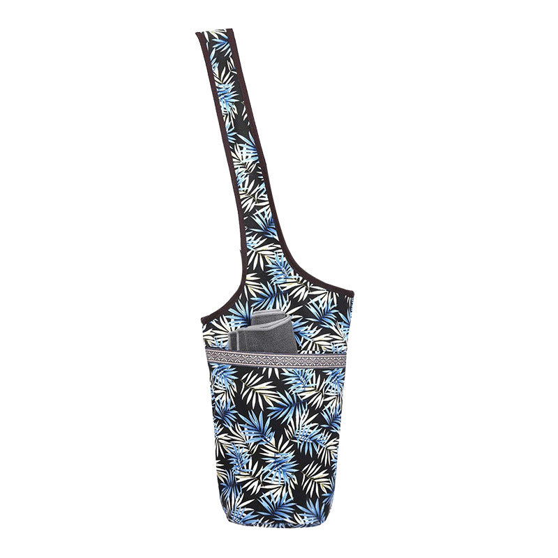 Ewedoos Yoga Mat Bag with Large Size Pocket and Zipper Pocket, Fit Most  Size Mats