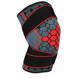 Sports Nylon Jacquard Knee Pads Knitted Protector