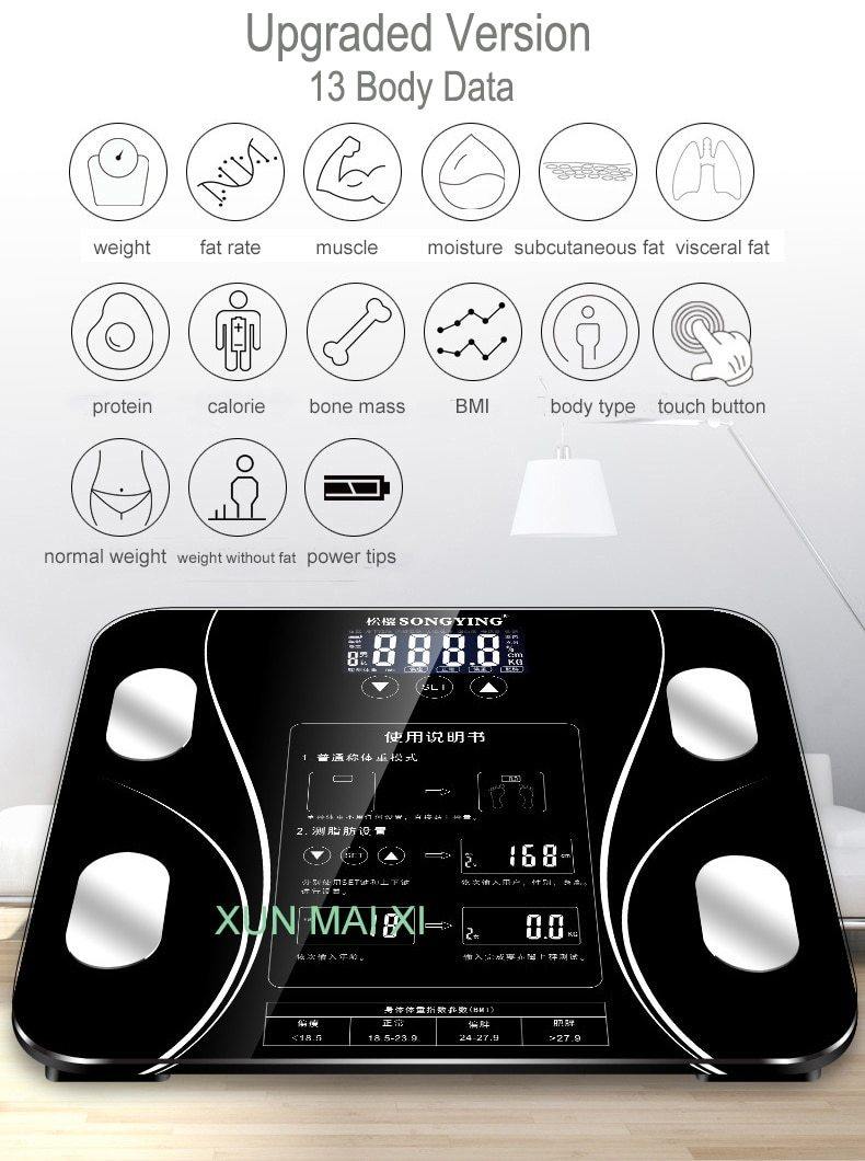 Electronic Smart Scales – Exo-Fitness