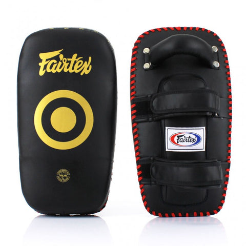 KPLC5 Fairtex Black Light Weight Thai Kick Pads